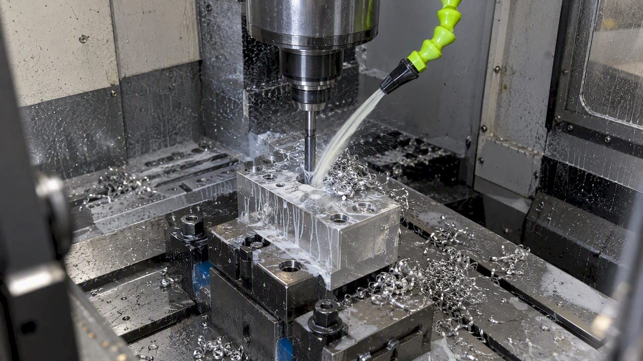 Chip Evacuation Starts at Coolant: 3 Checks Before Changing Tools